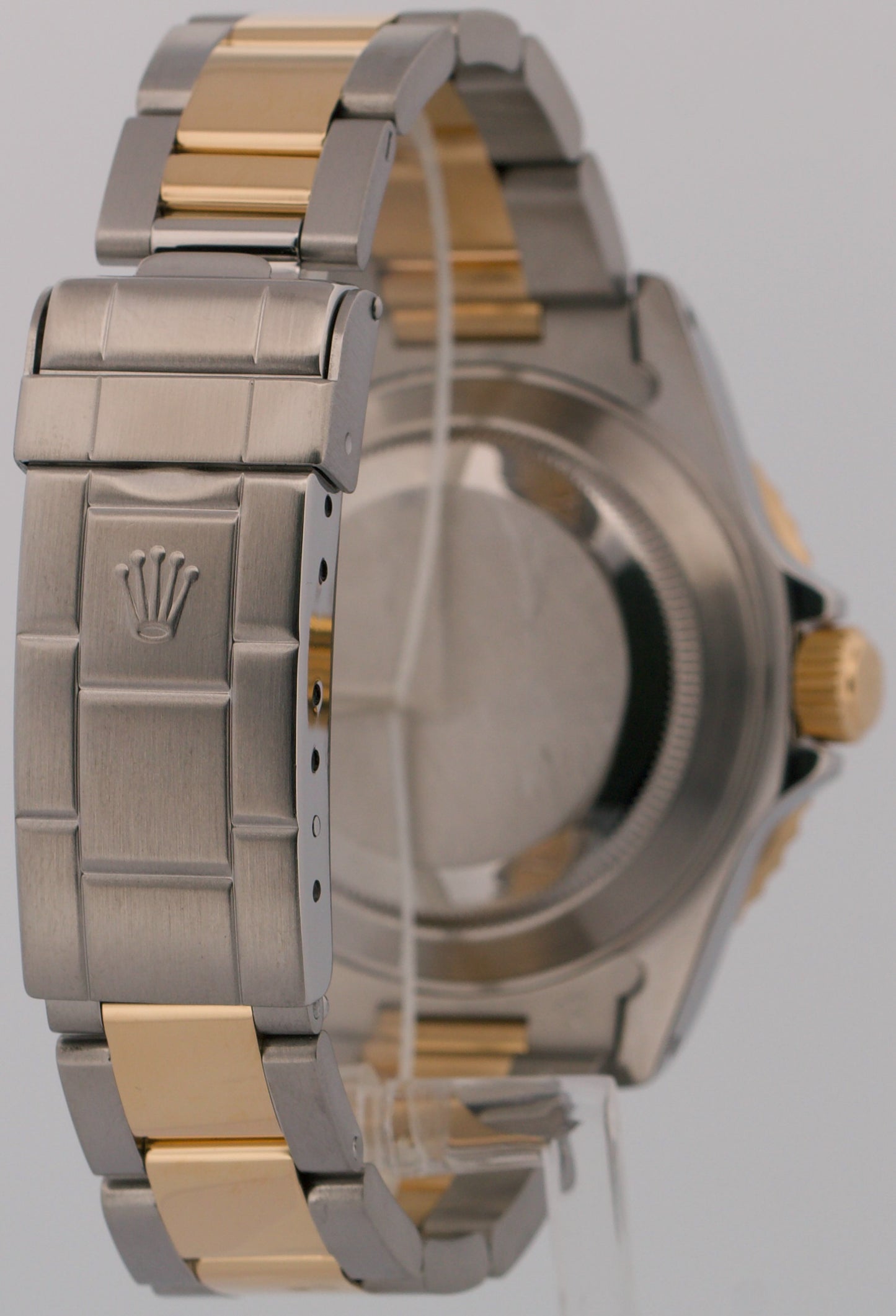 1993 Rolex Submariner Date 40mm BLACK 18K Yellow Gold Stainless Steel 16613