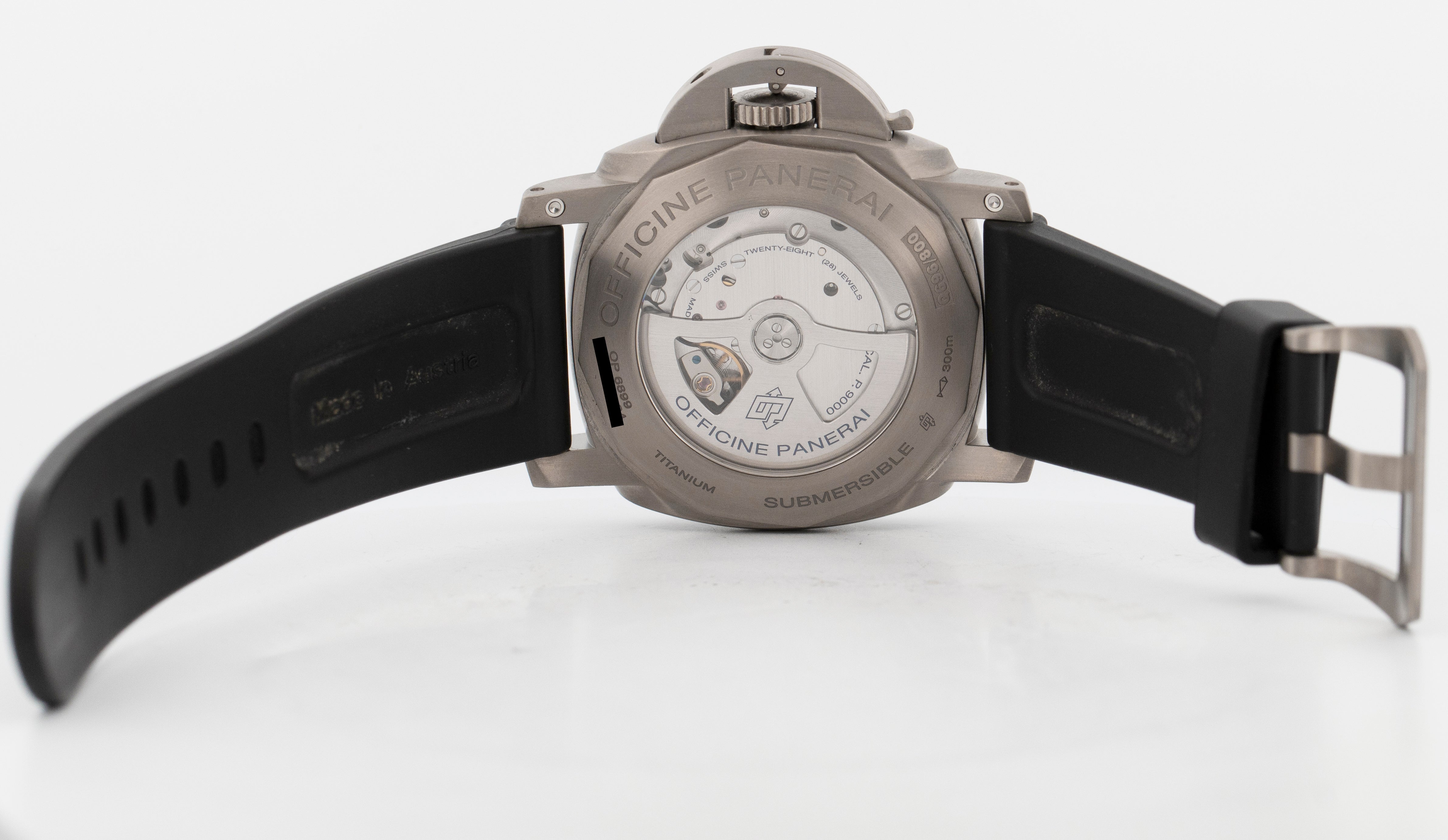 PAPERS Panerai Luminor Submersible PAM 305 Titanium 47mm PAM00305