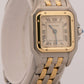 Ladies Cartier Panthere IVORY ROMAN 18K Yellow Gold Steel 22mm Quartz 112000R