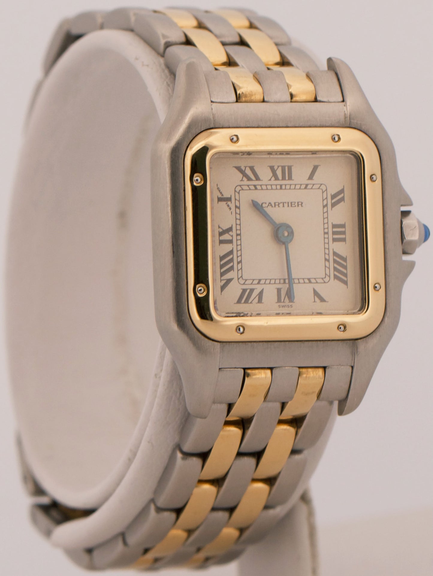 Ladies Cartier Panthere IVORY ROMAN 18K Yellow Gold Steel 22mm Quartz 112000R