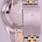 MINT Rolex DateJust 36mm Blue Yellow Gold Stainless Steel Jubilee Watch 16233