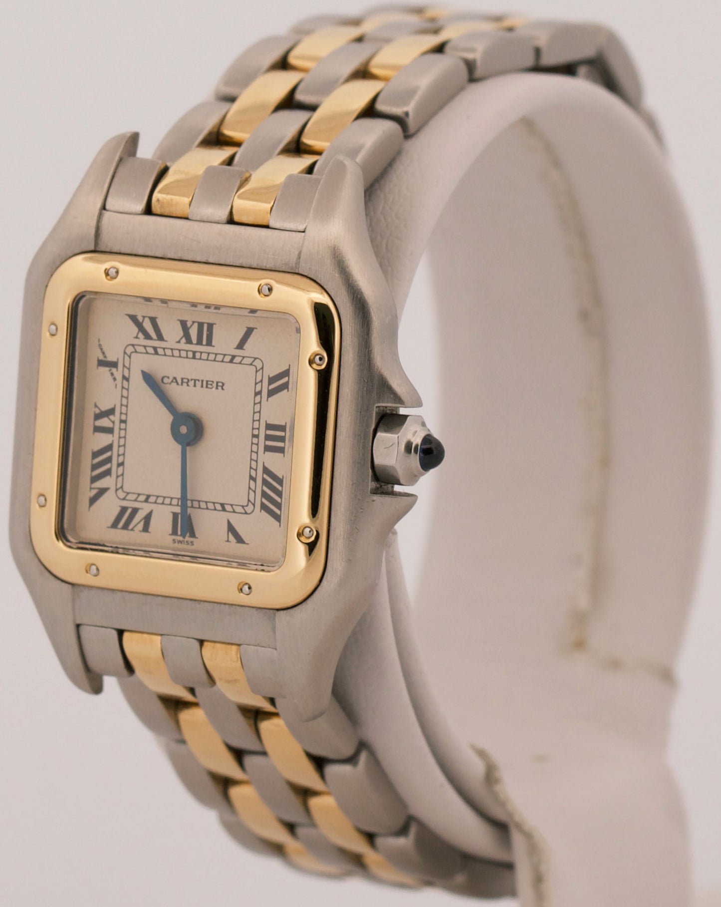Ladies Cartier Panthere IVORY ROMAN 18K Yellow Gold Steel 22mm Quartz 112000R