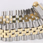 VINTAGE Rolex DateJust Two-Tone 18k Gold Steel GREEN VIGNETTE 36mm 1601 Watch