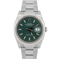 NEW 2026 STICKERED PAPERS Rolex DateJust 36 MINT GREEN Steel Watch 126234 BOX