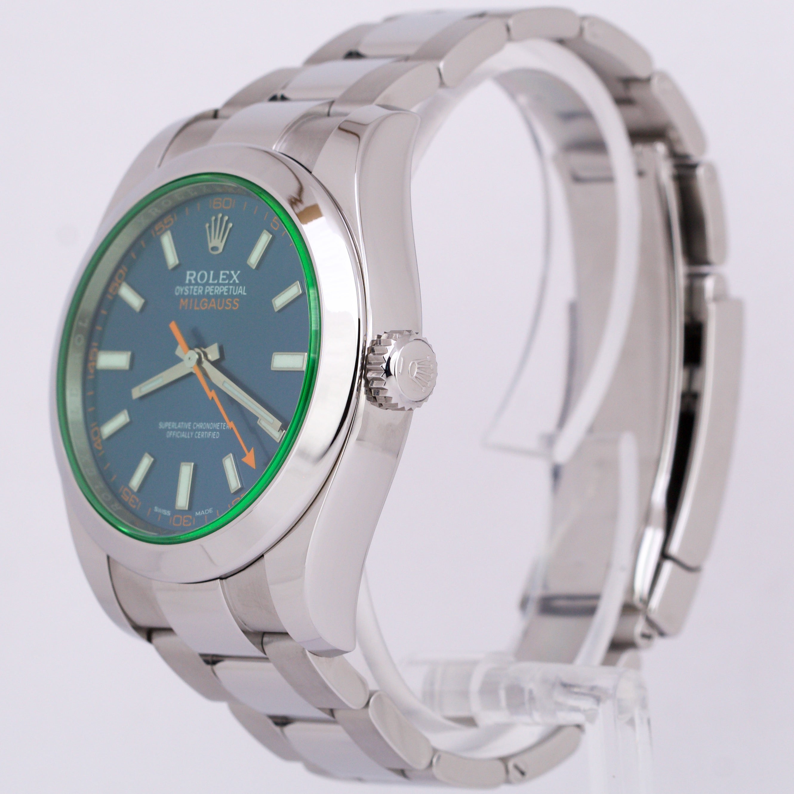 ず Rolex Milgauss Z-Blue 116400GV 40mm