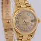 Rolex DateJust President 26mm CHAMPAGNE DIAMOND 18K Yellow Gold 69178 BOX