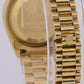 Rolex DateJust President 26mm CHAMPAGNE DIAMOND 18K Yellow Gold 69178 BOX