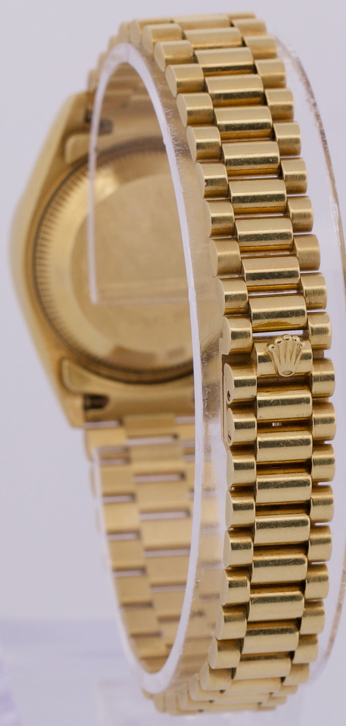 Rolex DateJust President 26mm CHAMPAGNE DIAMOND 18K Yellow Gold 69178 BOX