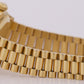 Rolex DateJust President 26mm CHAMPAGNE DIAMOND 18K Yellow Gold 69178 BOX