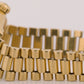 VINTAGE 1987 Ladies Rolex DateJust President WHITE 18K Yellow Gold 26mm 69178