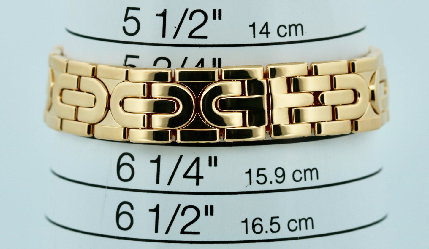 Ladies Cartier Panthere FACTORY DIAMOND 18K Gold 22mm DECO 1280 WF3070N3 BOX