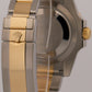 Rolex Submariner Date Ceramic BLUE 40mm 18K Yellow Gold Steel 116613 LB Watch