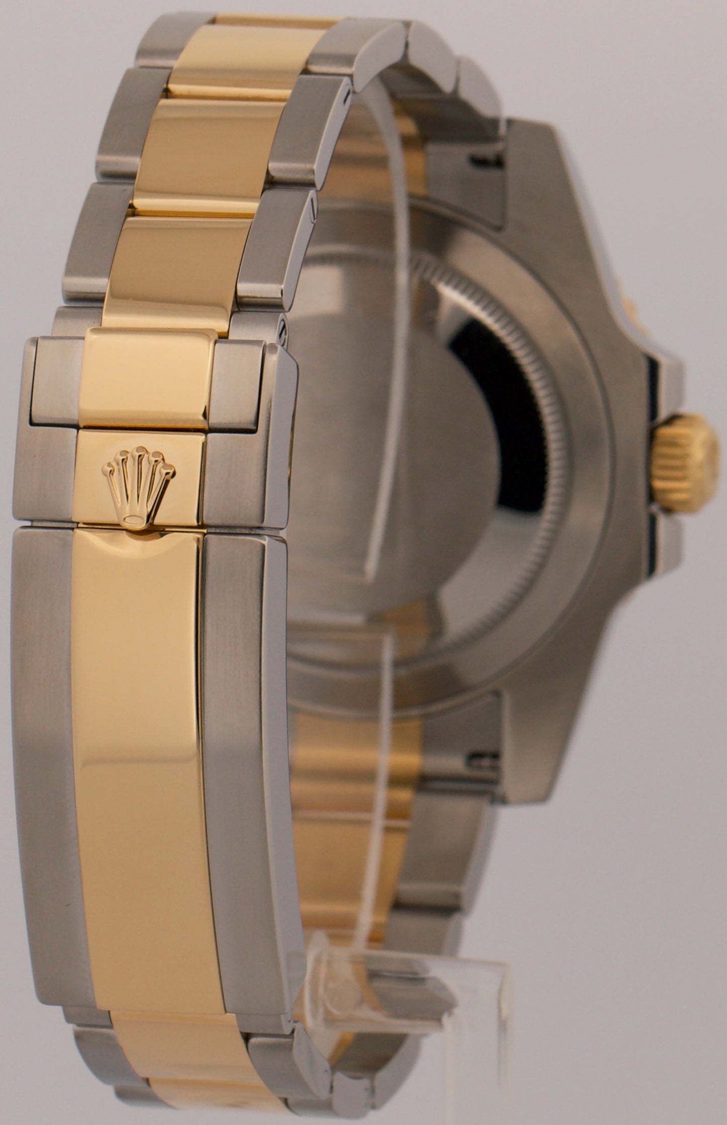 Rolex Submariner Date Ceramic BLUE 40mm 18K Yellow Gold Steel 116613 LB Watch