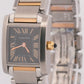 2010 PAPERS Cartier Tank Francaise 20mm BLACK 18K Steel Quartz W5010001 3217 BOX