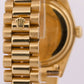 1985 Rolex Day-Date President CHAMPAGNE 36mm 18K Yellow Gold Fluted Watch 18038