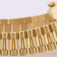 1985 Rolex Day-Date President CHAMPAGNE 36mm 18K Yellow Gold Fluted Watch 18038
