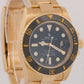 MINT PAPERS Rolex Submariner Date Ceramic 18K Yellow Gold Black 40mm 116618 BOX