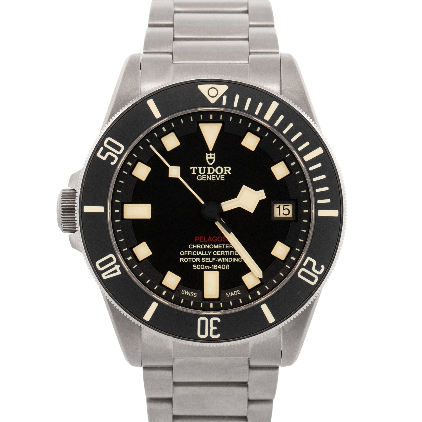 2017 PAPERS Tudor Pelagos Black Titanium 42mm LHD 25610TNL Watch BOX