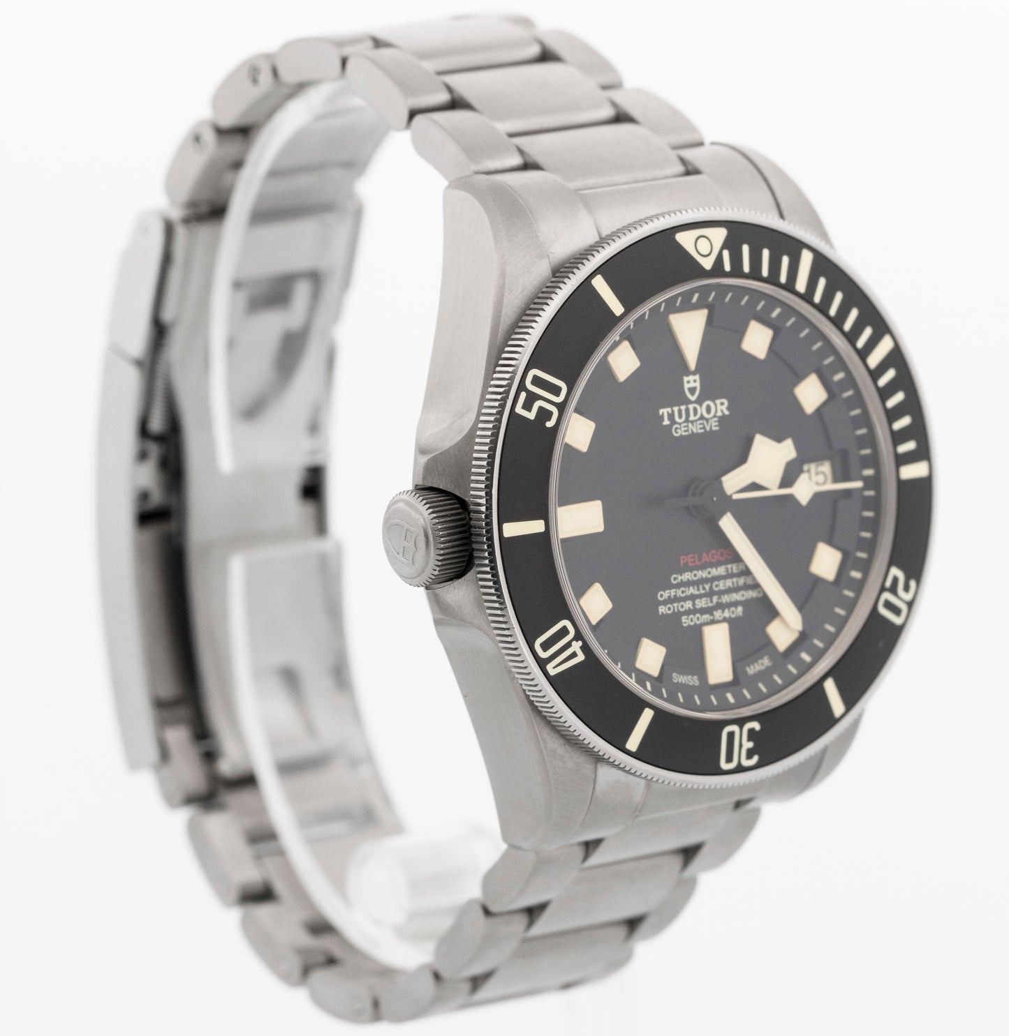 2017 PAPERS Tudor Pelagos Black Titanium 42mm LHD 25610TNL Watch BOX
