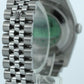Rolex DateJust 36mm SILVER DIAMOND 18K Stainless Steel SUPER JUBILEE 116234