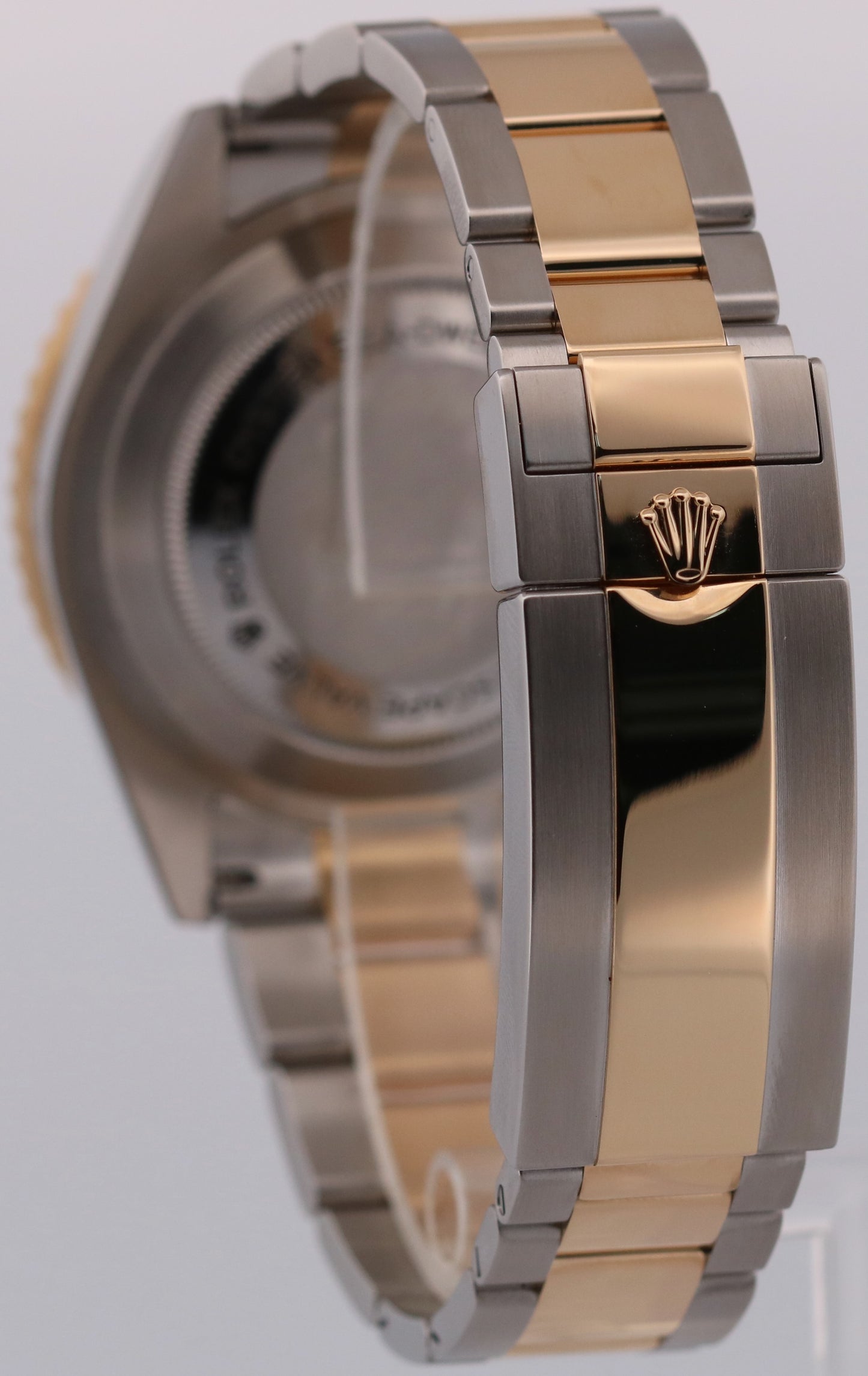Rolex Sea-Dweller 43mm BLACK Two-Tone 18K Yellow Gold Steel Ceramic Watch 126603