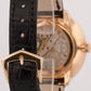 Patek Philippe Calatrava WHITE 18K Rose Gold Leather Manual 38mm 5123R Watch