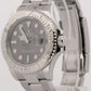 Rolex Yacht-Master Platinum RHODIUM Gray 40mm Stainless Steel Watch 116622
