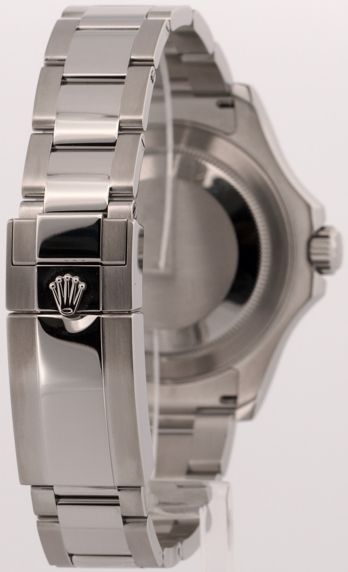 Rolex Yacht-Master Platinum RHODIUM Gray 40mm Stainless Steel Watch 116622