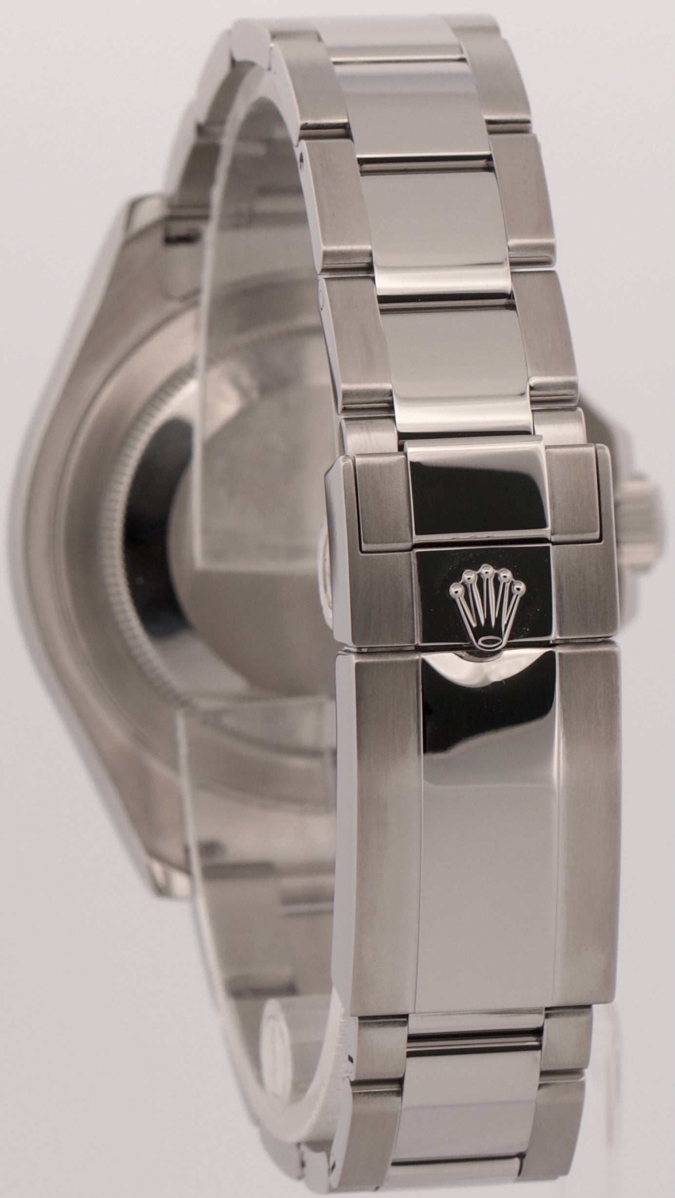 Rolex Yacht-Master Platinum RHODIUM Gray 40mm Stainless Steel Watch 116622