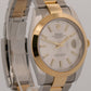 UNWORN 2025 PAPERS Rolex Datejust 41 SILVER Steel 18K OYSTER 41mm 126303 BOX