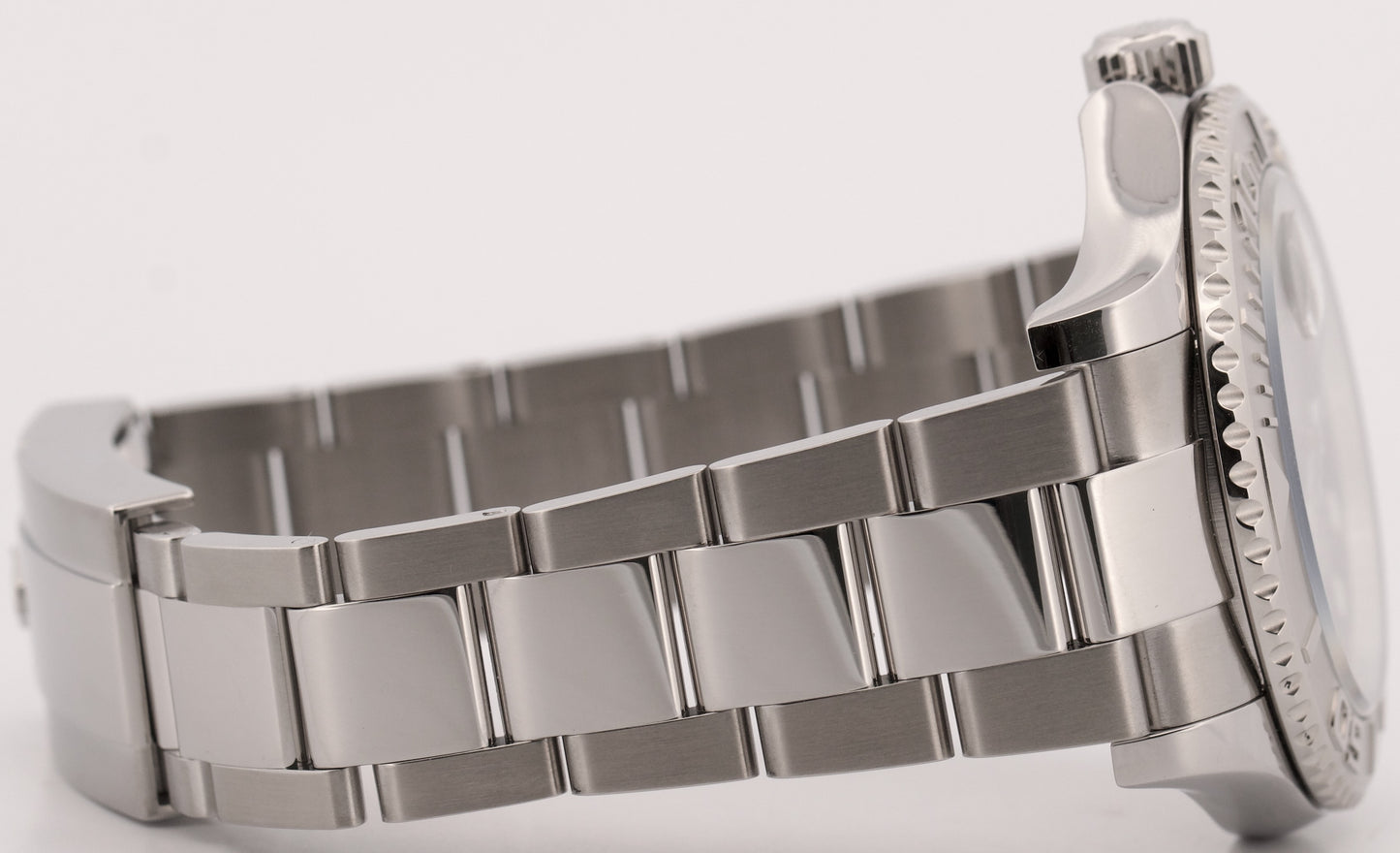 Rolex Yacht-Master Platinum RHODIUM Gray 40mm Stainless Steel Watch 116622