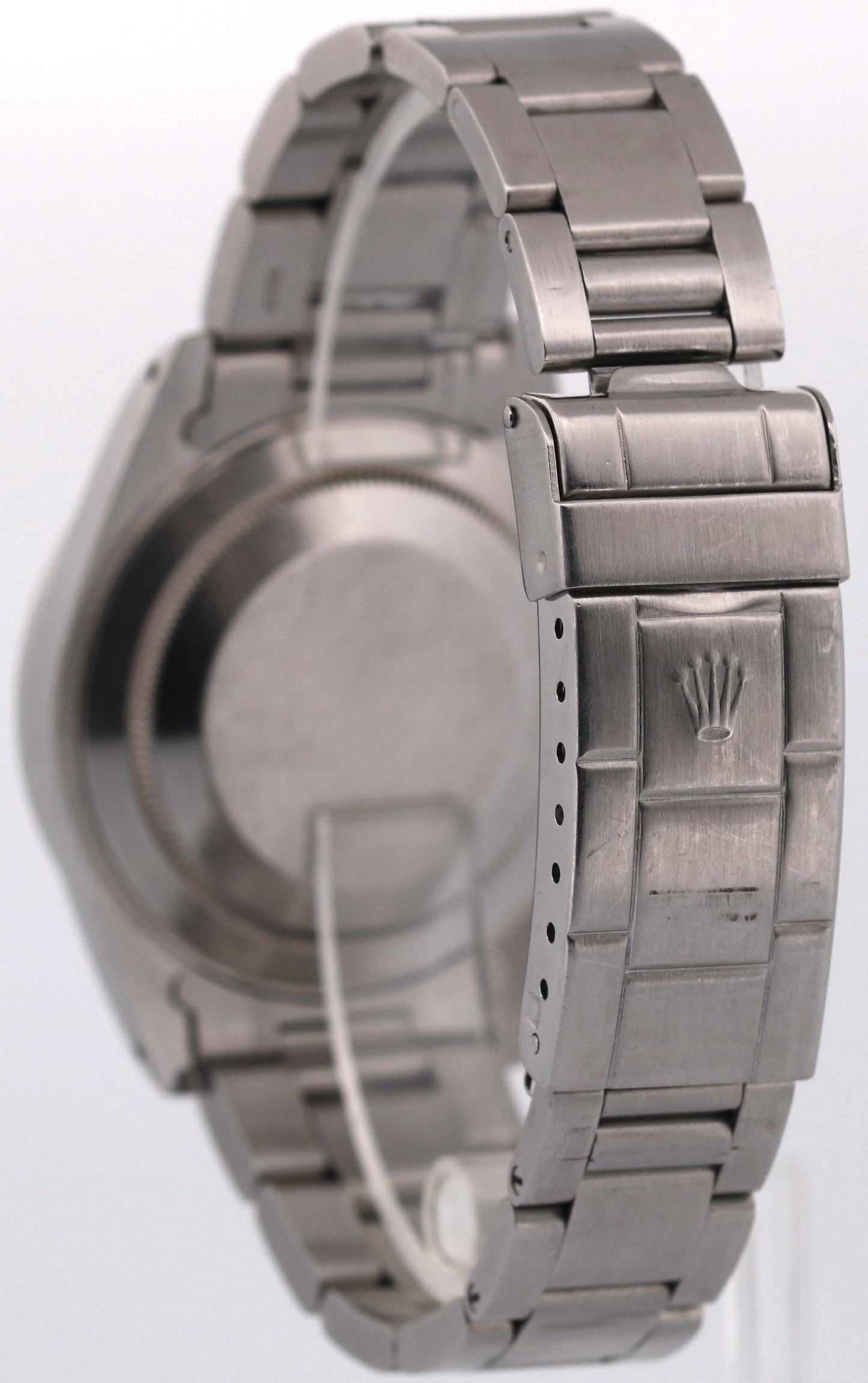 1989 Rolex Explorer II BLACK Stainless Steel Red OYSTER 40mm Watch 16570