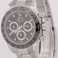 2024 NEW PAPERS Rolex Daytona Cosmograph BLACK 40mm Steel Watch 126500 LN BOX