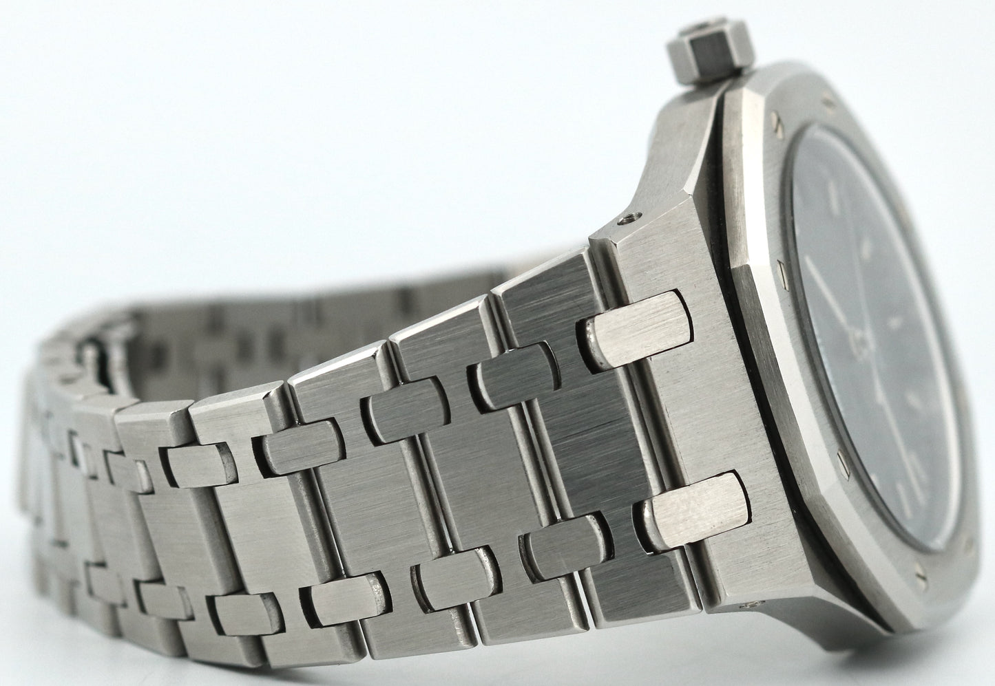 UNPOLISHED Audemars Piguet Royal Oak BLUE Steel 36mm Watch 14790ST.OO.0789ST.08