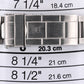 1989 Rolex Explorer II BLACK Stainless Steel Red OYSTER 40mm Watch 16570