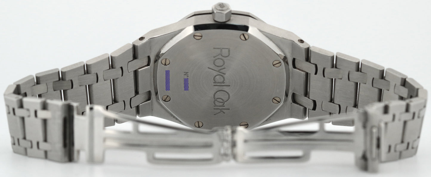 UNPOLISHED Audemars Piguet Royal Oak BLUE Steel 36mm Watch 14790ST.OO.0789ST.08