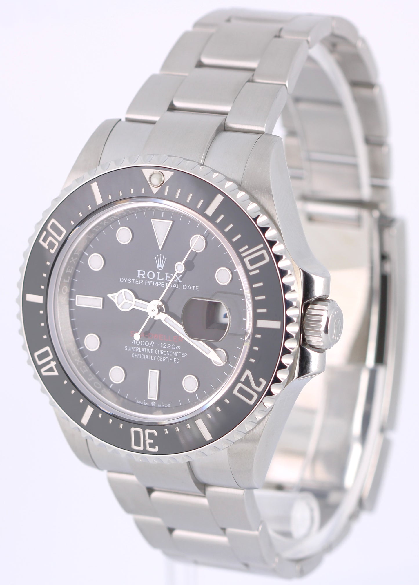 Rolex Sea-Dweller 50th Anniversary Red Black MK2 43mm Steel 126600 Watch BOX