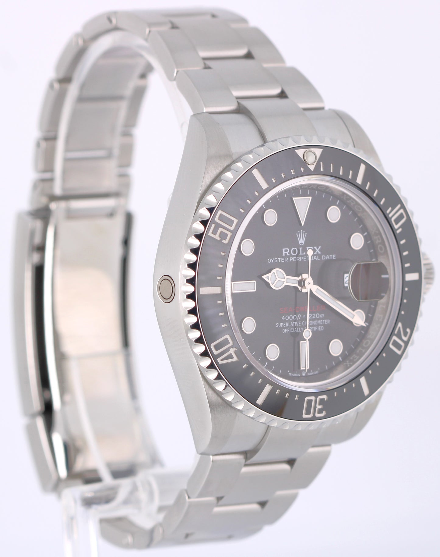 Rolex Sea-Dweller 50th Anniversary Red Black MK2 43mm Steel 126600 Watch BOX