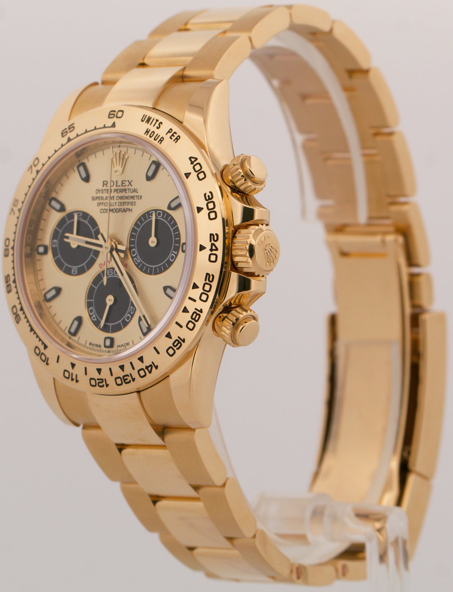 2022 PAPERS Rolex Daytona Cosmograph CHAMPAGNE 40mm 18K Gold PIKACHU 116508 BOX