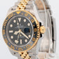 2023 PAPERS Rolex GMT-Master II Two-Tone 18K Gold 40mm JUBILEE 126713 GRNR BOX