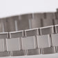 Rolex Day-Date SILVER DIAMOND 36mm 18k White Gold OYSTER Smooth 118209 Watch