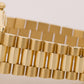 Rolex Day-Date President WHITE 18K Yellow Gold Fluted 36mm 118238 Watch BOX