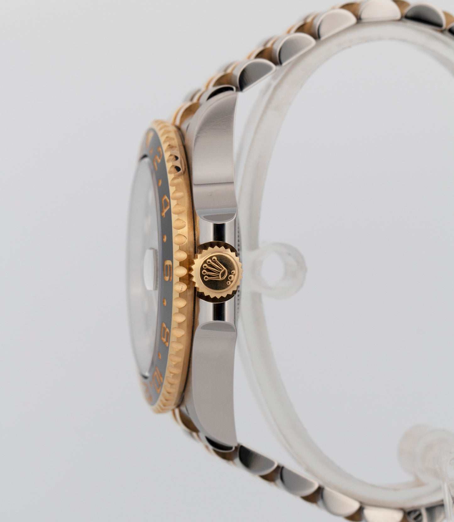 2023 PAPERS Rolex GMT-Master II Two-Tone 18K Gold 40mm JUBILEE 126713 GRNR BOX