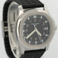 Patek Philippe Aquanaut 36mm BLACK Rubber Steel Automatic Watch 5066A-001