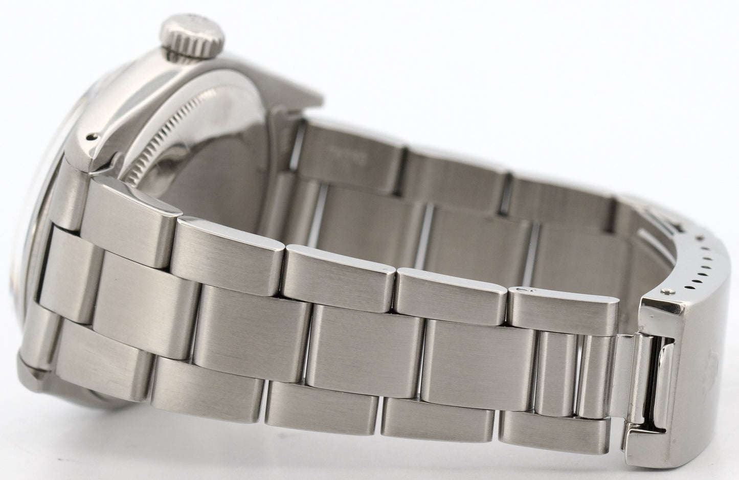 VINTAGE 1975 Rolex Oyster Perpetual Date SILVER Stainless Steel Oyster 34mm 1500