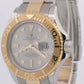 Rolex Yacht-Master 40mm SLATE Two-Tone 18K Yellow Gold REHAUT Steel Watch 16623