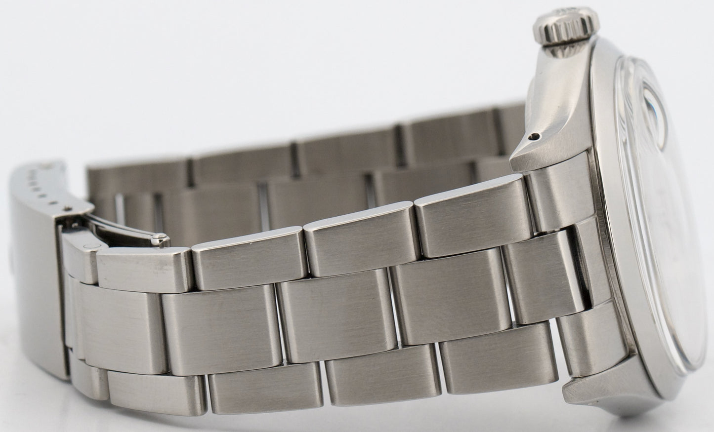 VINTAGE 1975 Rolex Oyster Perpetual Date SILVER Stainless Steel Oyster 34mm 1500