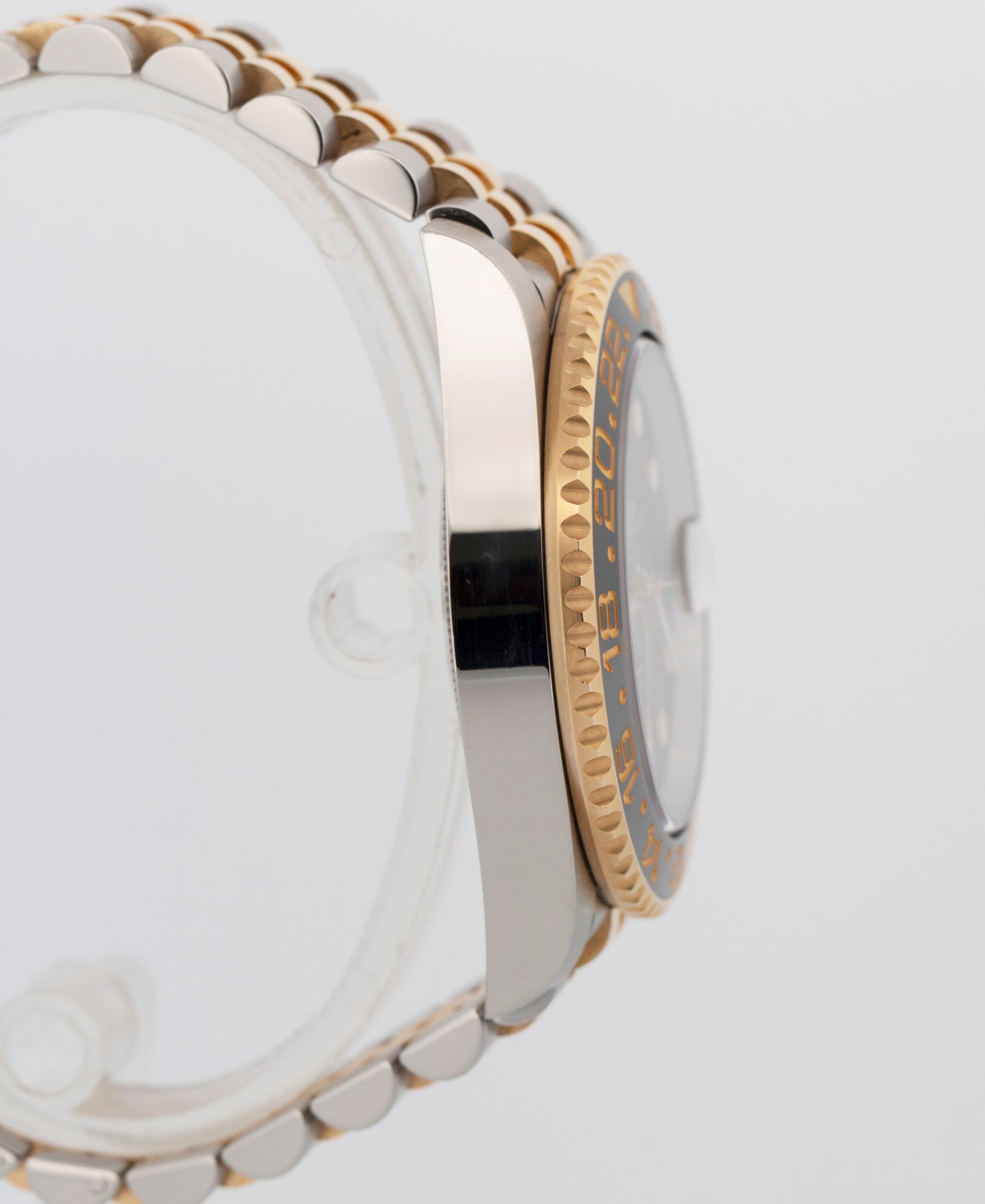 2023 PAPERS Rolex GMT-Master II Two-Tone 18K Gold 40mm JUBILEE 126713 GRNR BOX