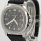 Patek Philippe Aquanaut 36mm BLACK Rubber Steel Automatic Watch 5066A-001