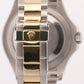 Rolex Yacht-Master 40mm SLATE Two-Tone 18K Yellow Gold REHAUT Steel Watch 16623